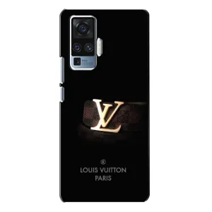 Чехлы Луи Витон для Vivo X50 Pro (AlphaPrint - LOUIS VUITTON) (ремешок LV)
