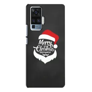 Рождественские Чехлы для Vivo X50 Pro (VPrint) (Санта Крисмас)