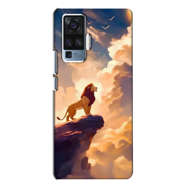 Чехол с принтом «Симба на скале» для Vivo X50 Pro