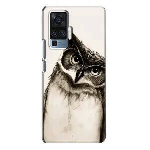 Чехол с птицами на Vivo X50 Pro (VPrint) (Сова)