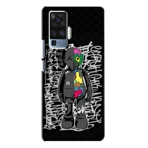 Чехлы для Vivo X50 Pro - Bearbrick Louis Vuitton (PREMIUMPrint) (Стиль Bearbrick)