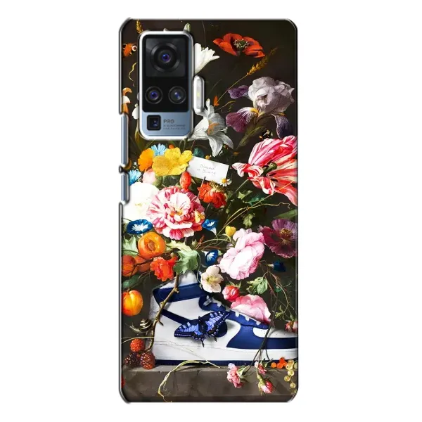 Чехол с принтом «Стиль Найк» для Vivo X50 Pro