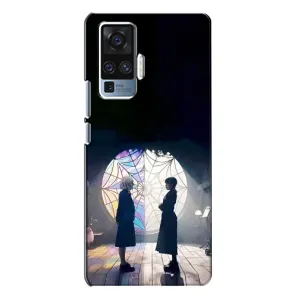Чехлы Венсдей на Vivo X50 Pro Уэнсдей (AlphaPrint) (Уэнздей и Инид)