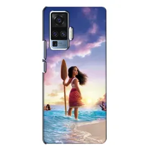 Чехол с мультфильмом Моана Vivo X50 Pro (Моана с веслом)