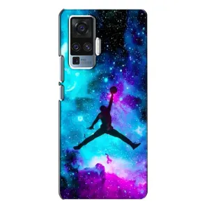 Чехлы для Vivo X50 Pro - с картинкой JORDAN (AlphaPrint) (Яркий Джордан)