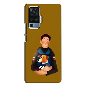Чехлы с картинкой собаки Патрон для Vivo X50 Pro (AlphaPrint) (ЗСУ Патрон)