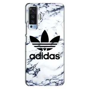 Чехлы Адидас для Vivo X50 (AlphaPrint) (Адидас на мраморе)