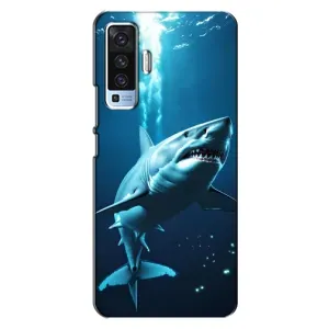 Чохол з картинкою 'Хижаки' для Vivo X50 (Акула під водою)
