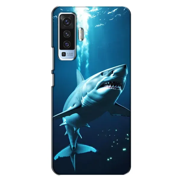Чохол з принтом «Акула під водою» для Vivo X50 Чохол з принтом «Акула під водою» для Vivo X50