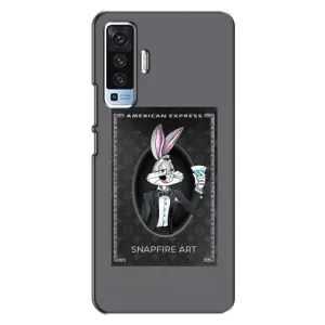 Бренднові Чохли для Vivo X50 - (PREMIUMPrint) (Бакс Бані LV)