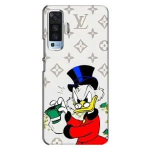 Чехли для Vivo X50 - Скрудж МакДак Louis Vuitton (PREMIUMPrint) (Бакси Скрудж)