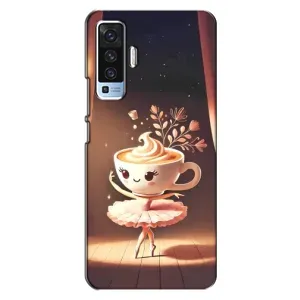 Чехол с мемом Тралалело тралала на Vivo X50 (Балерина капучина)