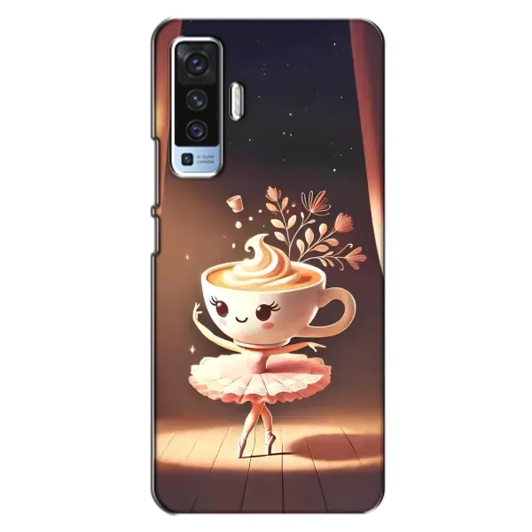 Чохол з принтом «Балерина капучина» для Vivo X50