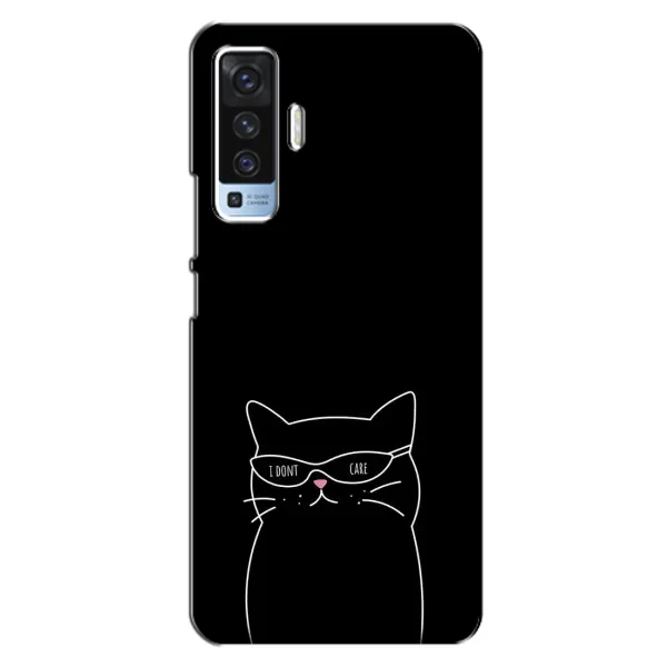 Чехол с принтом «Равнодушный кот» для Vivo X50