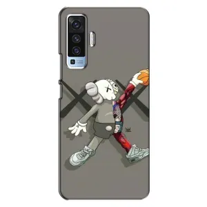 Чохли для Vivo X50 - Bearbrick Louis Vuitton (PREMIUMPrint) (Беарбрік Джордан)