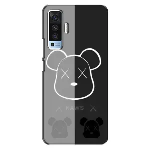 Чохли для Vivo X50 - Bearbrick Louis Vuitton (PREMIUMPrint) (БеарБрік очі)