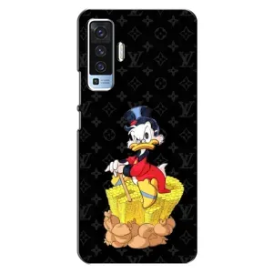 Чехли для Vivo X50 - Скрудж МакДак Louis Vuitton (PREMIUMPrint) (Богатство Макдака)