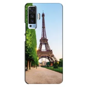 Чохол Ейфелева Вежа Vivo X50 - (AlphaPrint) (Дорога до Парижу)