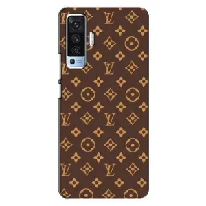 Чехлы Луи Витон для Vivo X50 (AlphaPrint - LOUIS VUITTON) (фон LOUIS VUITTON)