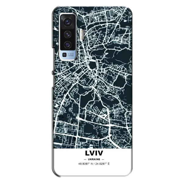Чехол с принтом «Львов» для Vivo X50