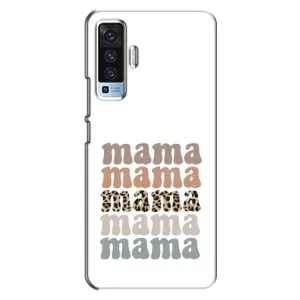 Чохол з принтом «Текстовий колаж мама» для Vivo X50