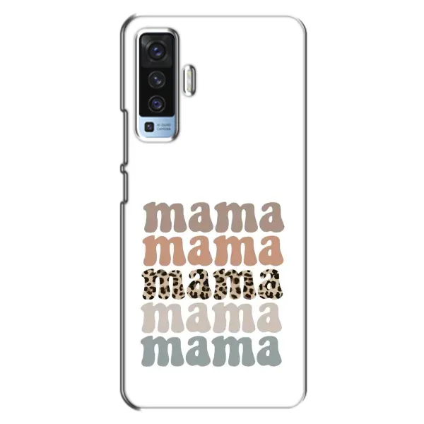 Чохол з принтом «Текстовий колаж мама» для Vivo X50 Чохол з принтом «Текстовий колаж мама» для Vivo X50