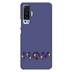 Чохол з принтом «Мама в квітах» для Vivo X50