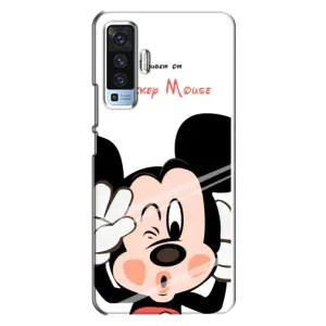 Міккі Маус чохол для Vivo X50 (AlphaPrint - Мультяшні) (Маус Міккі)