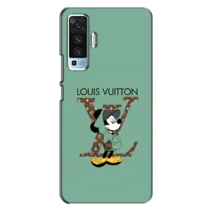 Чехлы Луи Витон для Vivo X50 (AlphaPrint - LOUIS VUITTON) (Микки Маус LV)