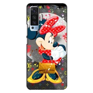 Чохол Disney Mouse Vivo X50 (PREMIUMPrint) (Minni з бантіком)