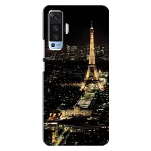 Чохол Ейфелева Вежа Vivo X50 - (AlphaPrint) (Нічний Париж)