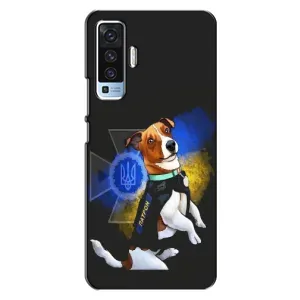 Чохли з картинкою собаки Патрон для Vivo X50 (AlphaPrint) (Патрон собачка)