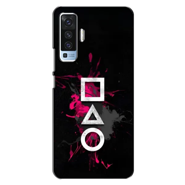 Чехол с принтом «Символы Игра кальмара» для Vivo X50