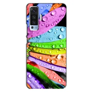 Чехлы (ART) Цветы на Vivo X50 (VPrint) (Семиквітка)