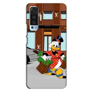 Чехли для Vivo X50 - Скрудж МакДак Louis Vuitton (PREMIUMPrint) (Скрудж ЛВ)