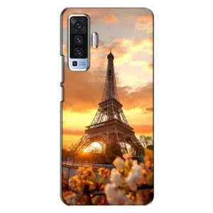 Чохол Ейфелева Вежа Vivo X50 - (AlphaPrint) (Сонячня вежа)