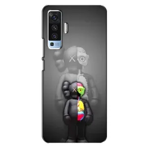 Чохли для Vivo X50 - Bearbrick Louis Vuitton (PREMIUMPrint) (Тіло Bearbrick)