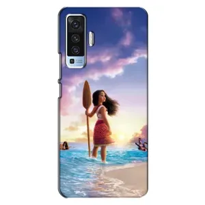 Чохол з мультфільмом Ваяна Vivo X50 (Моана з веслом)