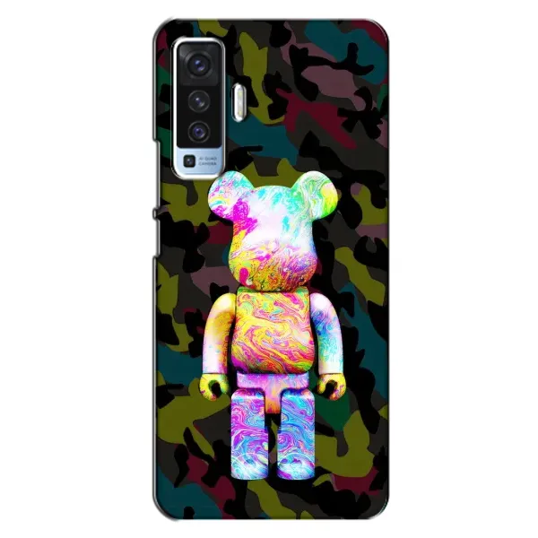 Чехол с принтом «Яркий Bearbrick» для Vivo X50