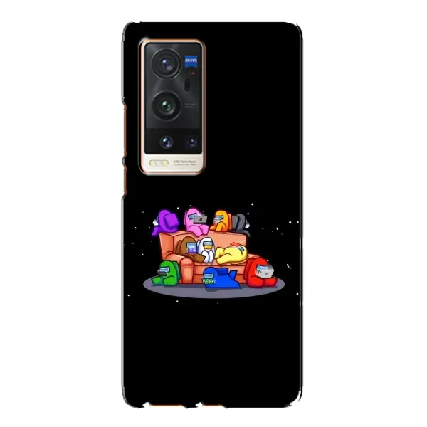 Чехол с принтом «Амонг-ас» для Vivo X60 Pro Plus