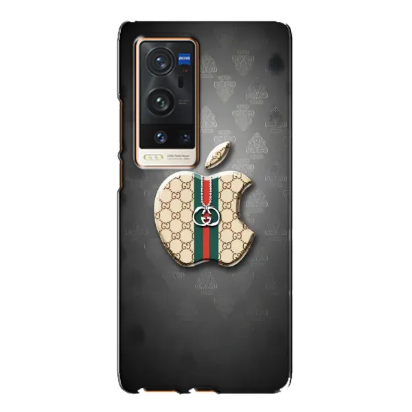 Чехол с принтом «Apple gucci» для Vivo X60 Pro Plus