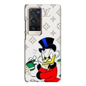 Чехли для Vivo X60 Pro Plus - Скрудж МакДак Louis Vuitton (PREMIUMPrint) (Бакси Скрудж)