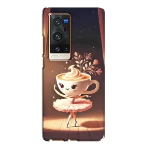 Чохол з мемом Тралалело тралала на Vivo X60 Pro Plus (Балерина капучина)