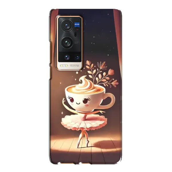 Чехол с принтом «Балерина капучина» для Vivo X60 Pro Plus Чехол с принтом «Балерина капучина» для Vivo X60 Pro Plus