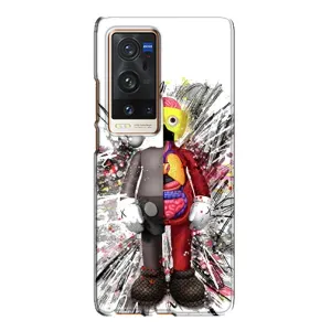 Чохли для Vivo X60 Pro Plus - Bearbrick Louis Vuitton (PREMIUMPrint) (Беарбрік)