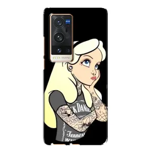 Чохол з друком для Vivo X60 Pro Plus - (Мода) (AlphaPrint) (Дівчина в тату)