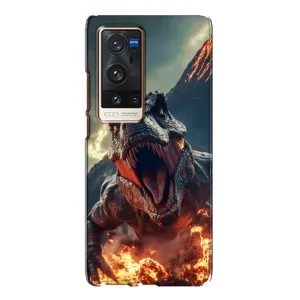Чехол с принтом «Огненный динозавр» для Vivo X60 Pro Plus
