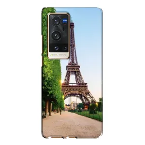 Чохол Ейфелева Вежа Vivo X60 Pro Plus - (AlphaPrint) (Дорога до Парижу)