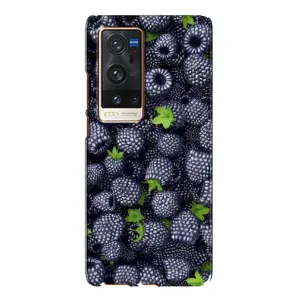 Чохли з фруктами для Vivo X60 Pro Plus (VPrint) (Ожина)