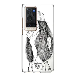 Чохол з друком для Vivo X60 Pro Plus - (Мода) (AlphaPrint) (Фото дівчини)